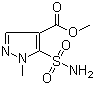 5-(Aminosulfonyl)-1-methyl-1H-pyrazole-4-carboxylic acid methyl ester molecular structure (CAS 88398-83-8)