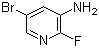 结构式 CAS# 884495-22-1, 3-氨基-5-溴-2-氟吡啶