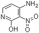 结构式 CAS# 88511-57-3, 2-羟基-3-硝基-4-氨基吡啶