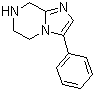 结构式 CAS# 885281-16-3, 3-苯基-5,6,7,8-四氢咪唑并[1,2-a]吡嗪