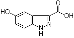 structure of CAS# 885518-94-5, 5-Hydroxy-1H-indazole-3-carboxylic acid