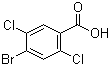 4-Bromo-2,5-dichlorobenzoic acid molecular structure (CAS 885532-41-2)
