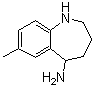 2,3,4,5-Tetrahydro-7-methyl-1H-1-benzazepin-5-amine molecular structure (CAS 886367-51-7)