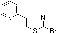 2-(2-Bromo-4-thiazolyl)pyridine molecular structure (CAS 886370-89-4)
