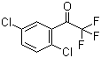structure of CAS# 886371-22-8, 2',5'-Dichloro-2,2,2-trifluoroacetophenone