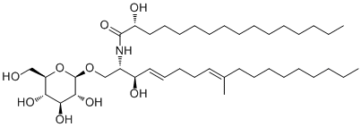 Cerebroside B molecular structure (CAS 88642-46-0)