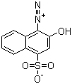 1-Diazo-2-naphthol-4-sulfonic acid molecular structure (CAS 887-76-3)