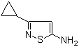 structure of CAS# 887405-00-7, 3-Cyclopropyl-5-isothiazolamine