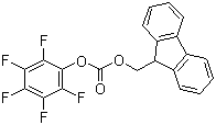 structure of CAS# 88744-04-1, Carbonic acid 9H-fluoren-9-ylmethyl pentafluorophenyl ester ;Carbonic acid 9H-fluoren-9-ylmethyl 2,3,4,5,6-pentafluorophenyl ester