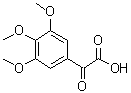 3,4,5-Trimethoxy-alpha-oxobenzeneacetic acid molecular structure (CAS 88755-16-2)