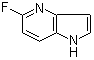 structure of CAS# 887570-96-9, 5-Fluoro-1H-pyrrolo[3,2-b]pyridine