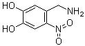 4-(Aminomethyl)-5-nitro-1,2-benzenediol molecular structure (CAS 887582-24-3)