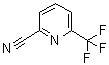 6-(Trifluoromethyl)pyridine-2-carbonitrile molecular structure (CAS 887583-52-0)