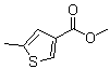 5-Methyl-3-thiophenecarboxylic acid methyl ester molecular structure (CAS 88770-18-7)