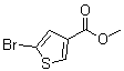 5-Bromothiophene-3-carboxylic acid methyl ester molecular structure (CAS 88770-19-8)