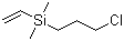 3-Chloropropyldimethylvinylsilane molecular structure (CAS 88820-71-7)