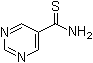 5-嘧啶硫代甲酰胺分子结构 (CAS 88891-75-2)