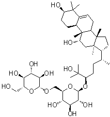 Mogroside II-A1 molecular structure (CAS 88901-44-4)
