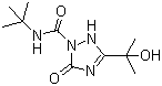 N-tert-Butyl-3-(2-hydroxypropan-2-yl)-5-oxo-2,5-dihydro-1H-1,2,4-triazole-1-carboxamide molecular structure (CAS 889062-06-0)