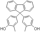 structure of CAS# 88938-12-9, Biscresolfluorene;4,4'-(9-Fluorenylidene)-di-o-cresoll-9,9-bis(3-methyl-4-hydroxyphenyl)fluorene