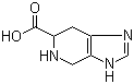 structure of CAS# 88980-06-7, 4,5,6,7-Tetrahydro-3H-imidazo[4,5-c]pyridine-6-carboxylic acid