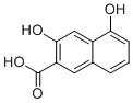 结构式 CAS# 89-35-0, 3,5-二羟基-2-萘甲酸