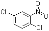 structure of CAS# 89-61-2, 2,5-Dichloronitrobenzene;1,4-Dichloro-2-nitrobenzene; Nitro-p-dichlorobenzene