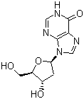 2'-Deoxyinosine molecular structure (CAS 890-38-0)