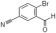 structure of CAS# 89003-95-2, 2-Bromo-5-cyanobenzaldehyde;4-Bromo-3-formylbenzonitrile