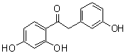 1-(2,4-Dihydroxyphenyl)-2-(3-hydroxyphenyl)ethanone molecular structure (CAS 89019-84-1)