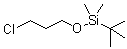 tert-Butyl-(3-chloropropoxy)dimethylsilane molecular structure (CAS 89031-82-3)