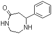 结构式 CAS# 89044-79-1, 7-苯基-[1,4]二氮杂环庚-5-酮