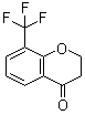 structure of CAS# 890839-66-4, 8-(Trifluoromethyl)chroman-4-one;2,3-Dihydro-8-(trifluoromethyl)-4H-1-benzopyran-4-one