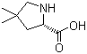 4,4-Dimethyl-L-proline molecular structure (CAS 891183-50-9)