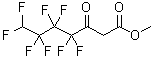 结构式 CAS# 89129-69-1, 4,4,5,5,6,6,7,7-八氟-3-氧代庚酸甲酯