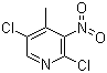 2,5-Dichloro-3-nitro-4-picoline molecular structure (CAS 89167-20-4)