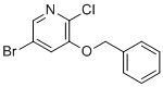 结构式 CAS# 891785-18-5, 3-(苄氧基)-5-溴-2-氯吡啶