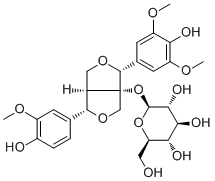 Fraxiresinol 1-O-glucoside molecular structure (CAS 89199-94-0)