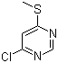 structure of CAS# 89283-48-7, 4-Chloro-6-methylthiopyrimidine