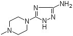 5-(4-Methylpiperazin-1-yl)-1H-1,2,4-triazol-3-amine molecular structure (CAS 89292-91-1)