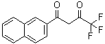 4-(2-Naphthalenyl)-1,1,1-Trifluorobutane-2,4-dione molecular structure (CAS 893-33-4)