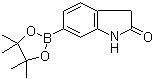 结构式 CAS# 893441-85-5, 2-氧代吲哚啉-6-硼酸频哪醇酯