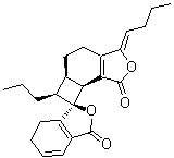 structure of CAS# 89354-45-0, Z-6,8',7,3'-Diligustilide;(3Z,3'Z)-6.8',7.3'-Diligustilide; Riligustilide