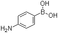 structure of CAS# 89415-43-0, 4-Aminophenylboronic acid;4-Aminobenzeneboronic acid