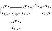 structure of CAS# 894791-43-6, N,9-Diphenyl-9H-carbazol-3-amine;3-(N-Phenylamino)-9-phenylcarbazole