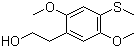 2,5-Dimethoxy-4-(methylthio)benzeneethanol molecular structure (CAS 894803-67-9)