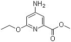 4-Amino-6-ethoxy-2-pyridinecarboxylic acid methyl ester molecular structure (CAS 894803-87-3)