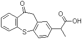 扎托布洛芬分子结构 (CAS 89482-00-8)