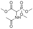 Methyl 2-acetamido-2-(dimethoxyphosphoryl)acetate molecular structure (CAS 89524-99-2)