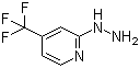 结构式 CAS# 89570-84-3, 2-肼基-4-三氟甲基吡啶